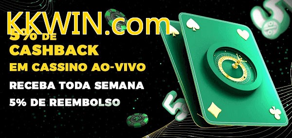 Promoções do cassino ao Vivo KKWIN.com